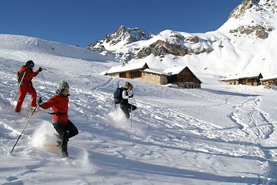 Neige et soleil du Queyras en famille