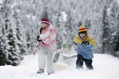 Neige en famille