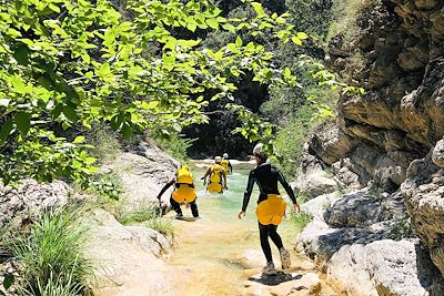 Canyoning - Airole - Alpes Maritimes - France