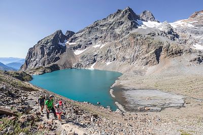 Lacs et glaciers du parc national des Écrins