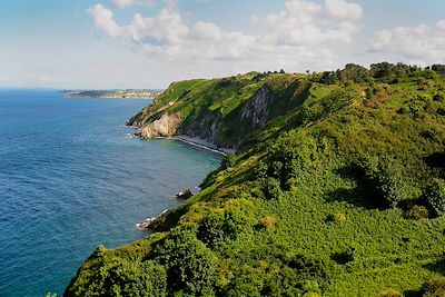 Les falaises de Plouha - Baie de Saint Brieuc - Bretagne - France