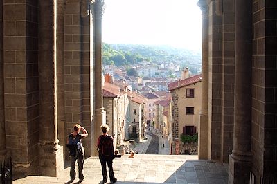 Départ du Puy-en-Velay - France