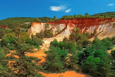 Le Colorado provençal - Lubéron - Provence-Alpes-Côte d'Azur - France