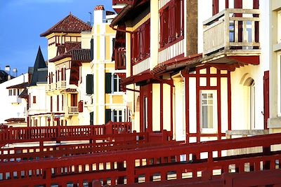 Maisons traditionnelles, Saint Jean de Luz - Pays Basque