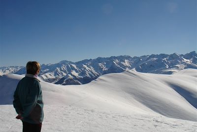 Point de vue depuis la crête de Crespès - France