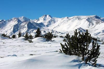 Massif du Carlit depuis le Mont Llaret - France 