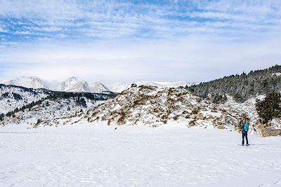 Vue du massif du Carlit - Pyrénées-Orientales - France