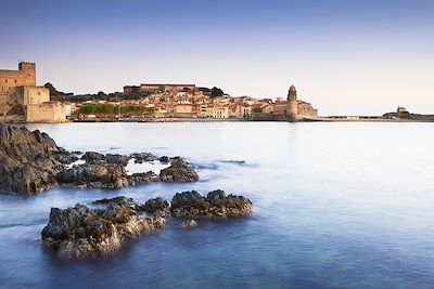 Collioure et sa baie - Pyrénées-Orientales - France