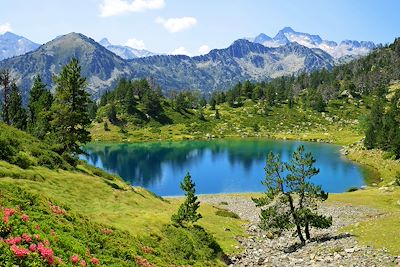 Lac de Bastan inférieur - Pyrénées - France