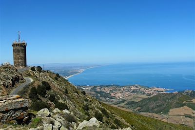 Tour Madeloc sur les hauteurs de Collioure - France