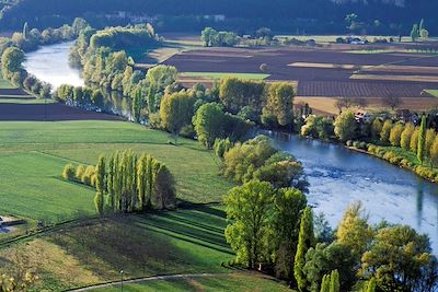 Dordogne vue de Domme - France