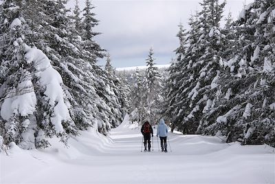 Découverte neige à Bagnols-les-Bains