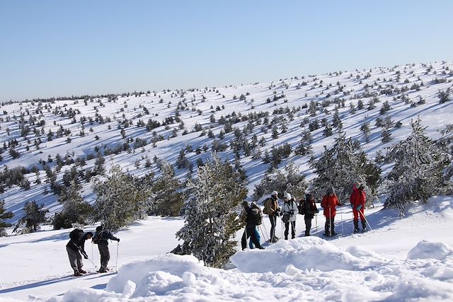 Voyage Découverte neige à Bagnols-les-Bains