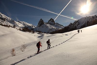 Raquette Alpes du Sud