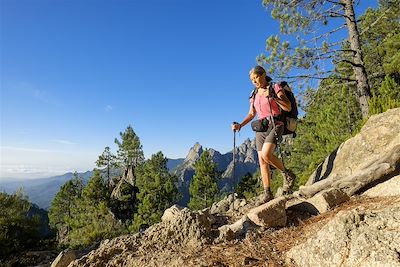 Étape entre I Paliri et Asinau - GR 20 - Corse du Sud - France