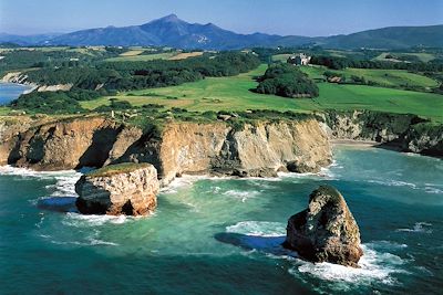 Les deux jumeaux d'Hendaye - France