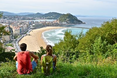 Randonnée sur les hauts de San Sebastian - Espagne