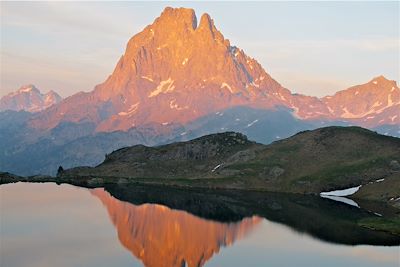 Coucher de soleil - Ossau - Béarn - France