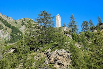 Ancien village du Malrif - Queyras - Hautes-Alpes - France