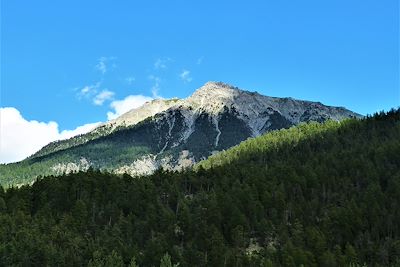 Serre-Ponçon aux abords du lac - France