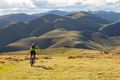 VTT au sommet d’Okabe - Pays-Basque - France