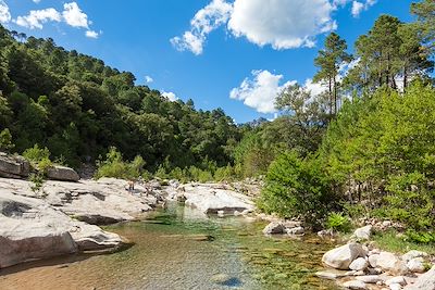 Piscine naturelle - Environs de Sainte-Lucie - Corse