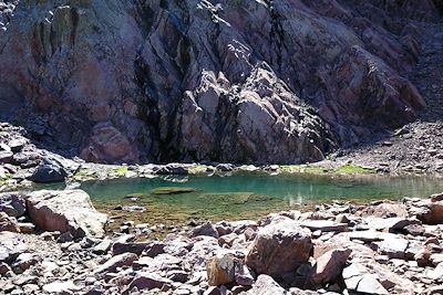 Lac de la caldeira du Monte Cintu - GR20 Nord - Corse - France