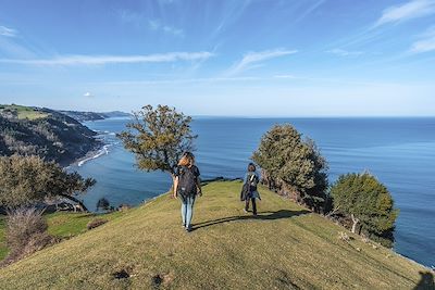 Côte de Deba à Zumaia - Gipuzkoa - Espagne 