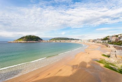 Plage de la Concha - San Sebastian - Espagne