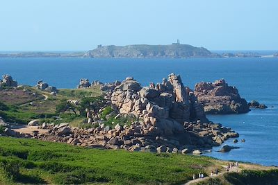 Sentier des Douaniers - Côte de Granit Rose - Bretagne - France