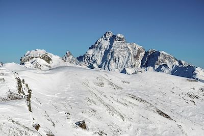 Pic de Caramantran - Parc naturel régional du Queyras - Hautes-Alpes - France