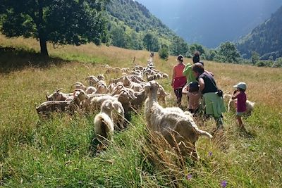 Séjour famille dans les Pyrénées - France