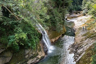 Rivière Chéran - Massif des Bauges - Savoie - France