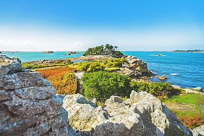 Presqu'ile et pointe de Perharidy - Finistère - Bretagne - France