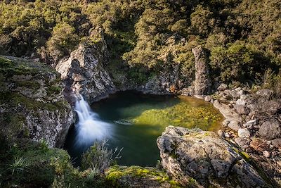 Piscine naturelle, vallée du Fango, Corse