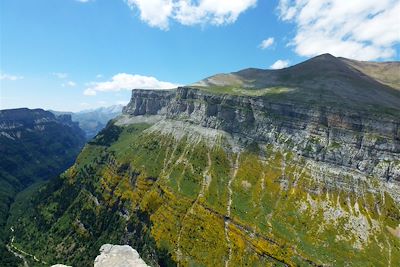 La vallée d'Ordesa dans les Pyrénées - Espagne