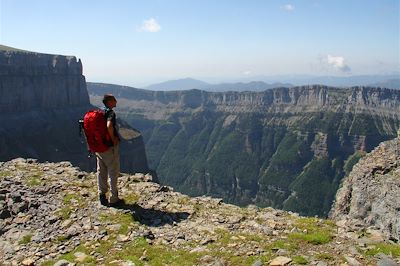 Ordesa depuis la vire des Fleurs - Traversée des Pyrénées - France