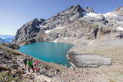 Le lac de l'Eychauda - Hautes-Alpes - France