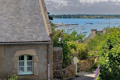 Maison du bourg de l'Île-aux-Moines - Morbihan - Bretagne - France