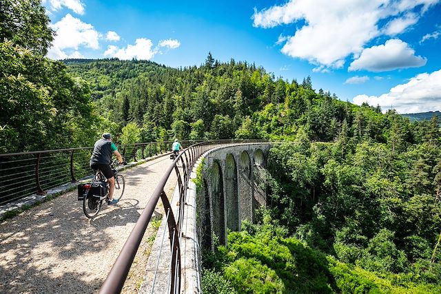 Voyage L'Ardèche secrète à vélo sur la Dolce Via