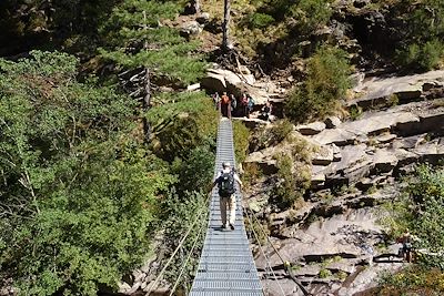 Passerelle de Spasimata - GR20 Nord - Corse - France