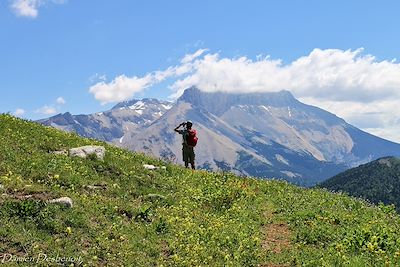 Col de plate Contier - Hautes-Alpes - La Cluse - France