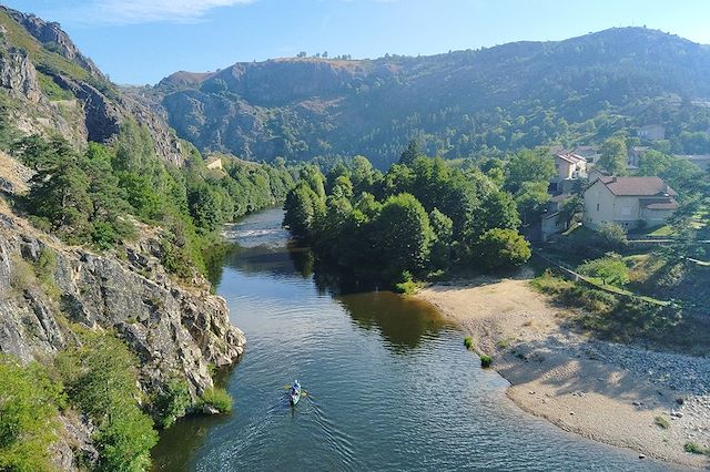 Voyage Les gorges du Haut-Allier en canoë 