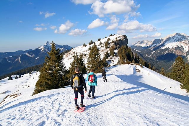 Voyage Traversée du parc de Chartreuse en raquettes