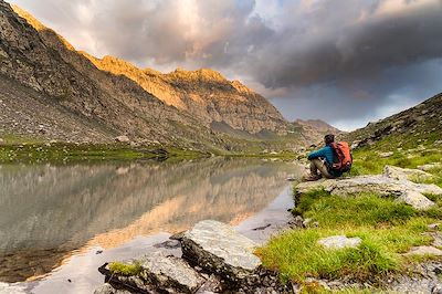 Lac Lestio - Ristolas Mont Viso - Parc régional du Queyras - France