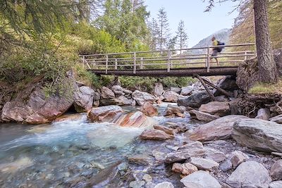 Torrent Le Guil - Mont Viso - France