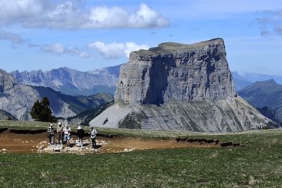 Mont Aiguille - Massif du Vercors - France