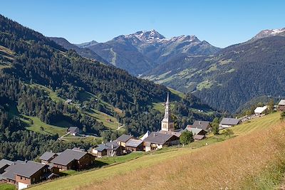 Village de Hauteluce - Beaufortain - Savoie - France