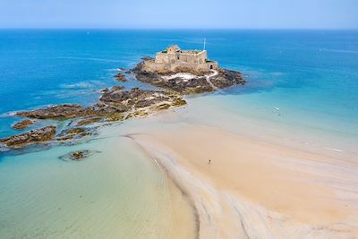 Plage de l'Eventail - Saint-Malo - France