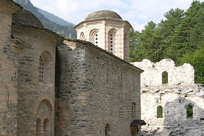 Monastère d'Agios Dionysos - Mont Olympe - Grèce